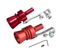 Silenziatore del suono - Fischietto turbo modificato per auto, in lega di alluminio leggero, strumento per il del tubo di scarico | Accessori per valvola di scarico | Risonatore per auto,