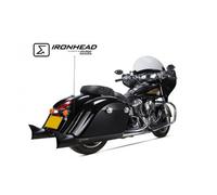 SILENZIATORE DESTRO IRONHEAD ROUND BLACK IXIL HC2-1B INDIAN ROADMASTER 15-20