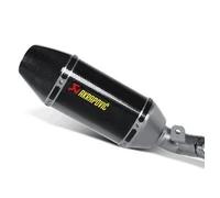 Akrapovic Carbon Gsx-r 750 Ref:m-t00902c Not Homologated Muffler Nero Not Homologated