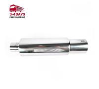 Silenziatore di scarico HKS Hi-Power Style - 2,5 pollici ingresso 4 pollici u...