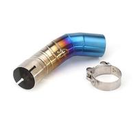 Silenziatore Di Scarico Per Moto, Tubo Di Scarico Per K&awasaki Per Z900 Per Z900E Per Z900 A1 E A2, Adattatore Per Tubo Di Scarico Centrale Da 51 Mm Silenziatore Di Scarico(Colore 1)