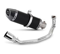 Silenziatore Di Scarico Per Yamaha Per Zuma Per Gy6 Per GY 6 Sistema Di Scarico Per Moto Da 200 Cc Serbatoio Silenziatore Per Scooter(C)