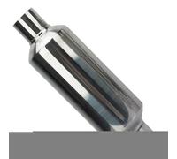 Silenziatore Di Scarico,Punta Di Scarico Auto Acciaio Inox | Componenti Sostitutivi Tubi Veicoli Personalizzazione Per Riduzione Rumore Motore Tubi Sport Veicoli Commerciali