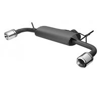 Impianto Di Scarico Ulter Per MITSUBISHI Lancer 8 BJ 2007-2012 Rotondo 100Mm