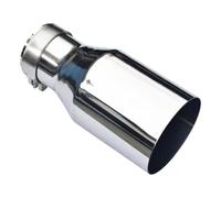 Silenziatore Di Scarico Universale Per Auto 2,5' Dentro X 4' Fuori Silenziatore Scarico Punta(63MM IN-76MM OUT)