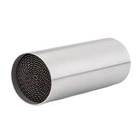 Silenziatore Di Scarico Universale Per Moto Da 45/48/50/53 Mm, DB Killer Eliminatore Di Rumore Silenziatore Anteriore Convertitore Catalitico(45MM-100MM)