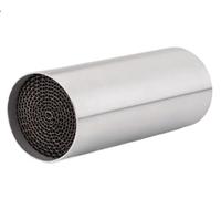 Silenziatore Di Scarico Universale Per Moto Da 45/48/50/53 Mm, DB Killer Eliminatore Di Rumore Silenziatore Anteriore Convertitore Catalitico(53MM-100MM)