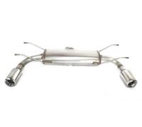 Silenziatore duplex inox Ulter Mazda MX5 NC 2005-2009 1.8 80 mm rotondo