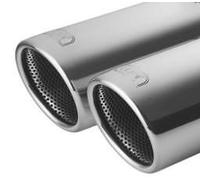 Silenziatore Duplex Scarico Ulter Renault Laguna 2 2001-2007 2x70 mm