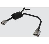 Silenziatore Duplex Scarico Ulter Skoda Fabia Break 2000-2006 145x75mm