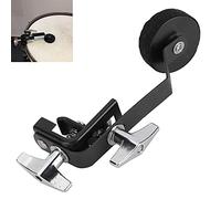 Silenziatore e silenziatore per rullante in lega di metallo, clip esterna sul tamburo con controllo del tono regolabile per l'uso in studio