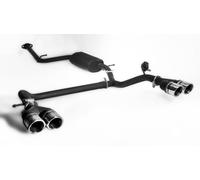 Silenziatore Fuga Duplex Ulter Toyota IQ 2009-2014 2x70mm
