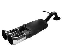 Silenziatore Fuga Ulter Toyota Yaris 1999-2005 2x80mm DTM