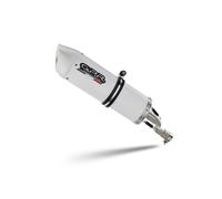 Gpr Exhaust Systems Albus Ceramic Beta Rr 125 Enduro Lc 4t 10-16 Homologated Muffler Bianco Homologated