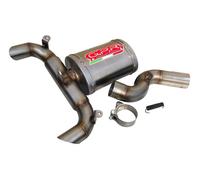 Gpr Exhaust Systems Ghost Aluminium Gsr 600 06-11 Homologated Slip On Muffler Argento Homologated