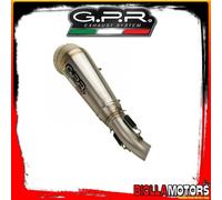 Gpr Exhaust Systems Powercone Evo Ducati Scrambler 800 15-16 Cat Homologated Muffler Argento Homologated