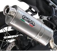 Silenziatore GPR per Bmw R 1300 GS Adventure Dune Triovale Titanio 24-26