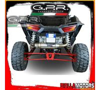 SILENZIATORE GPR POLARIS RZR XP 1000 1000CC 2014- OMOLOGATO/APPROVED POWER BOMB