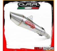 G.P.R. Scarico Vintacone Slip-On – Royal Enfield Continental GT 535 2014-16 Argento NON omologato