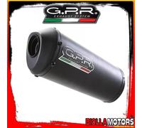 Gpr Exhaust Systems Ghisa Drz 400/s 00-06 Homologated Slip On Muffler Nero Homologated