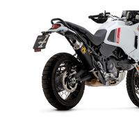 SILENZIATORE INDY RACE ARROW ALLUMINIO NERO OMOLOGATO PER DUCATI DESERT X 2022-2