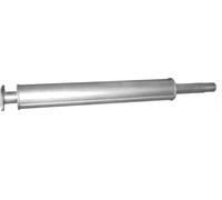 Silenziatore Intermedio Per Ford C-Max Focus Volvo S40 Polmo Acciaio Argento