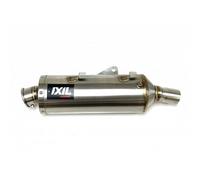 Ixil Oval Gp Inox Voge 525 Dsx 23-24 Not Homologated Slip On Muffler Argento Not Homologated