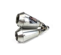 Silenziatore IXIL rc2 Slip On Double Acciaio inoxidable-os833ss per Moto Ricambi