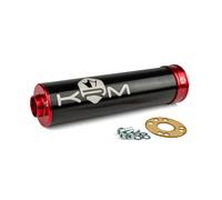 Silenziatore KRM 90 - 110 nero - rosso