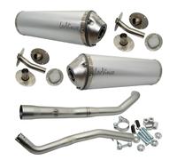 Silenziatore LeoVince 2x LV-X omologato ECE per Yamaha XT 660 R / X 2004 - 2016