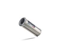 Gpr Exhaust Systems Yamaha Yzf-r25 2015-2017 E3 Db Killer Homologated Muffler With Link Pipe Argento Homologated