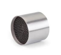 Silenziatore Marmitta 45mm 48mm 50mm 53mm Catalizzatore di Scarico Universale per Moto Db Killer Riduce Il Rumore Coppia Elevata A Bassa velocità Purificazione del Gas Scarico Silenziatore (Misurare