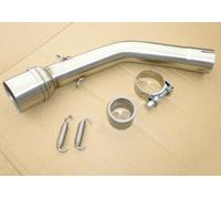 Silenziatore Marmitta Centrale Tubo Per Vespa GTS, Gtv, 125, 250 300cc Inox