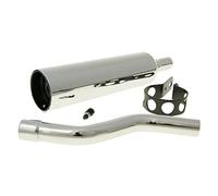 SILENZIATORE MARMITTA cromato per Honda MT
