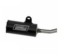 SILENZIATORE MARMITTA GIANNELLI 30061 PER VESPA PK 125 NERO IN ALLUMINIO