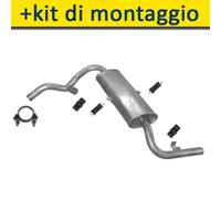 Silenziatore Marmitta Posteriore+ per LADA NIVA 4X4 HARD TOP 1.6 78HP 1976-1995