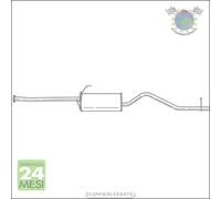 Silenziatore Marmitta Posteriore Sigam per DAIHATSU HIJET PIAGGIO PORTER