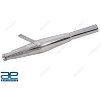 Silenziatore Marmitta + Razzo Tipo Per Reale Enfield Classico 350 500 Uce @ UK