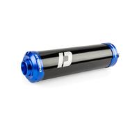 Silenziatore moto 50 Doppler nero / blu