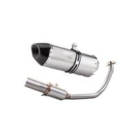 Silenziatore Moto Per La Sezione Anteriore In Acciaio Inossidabile Forza 300, Sezione Testa E Coda In Fibra Di Carbonio R77(Titanium set)