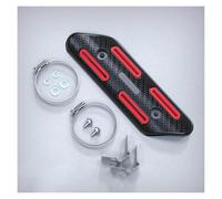 Silenziatore Moto Protezione Termica Per Tubo Di Scarico Per Motocicletta, Per Pezzi Di Ricambio, Morsetto Di Protezione Per Tubo Di Scarico, Copertura Isolante Termica