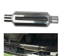 Silenziatore Per Auto - Tubo Di Scarico In Acciaio Inossidabile Da 98,43 Pollici | 201 Sostituzione In Acciaio Inossidabile Per Camion, Veicoli Da Corsa Sportivi: Riduzione Del Rumore, Controllo Delle