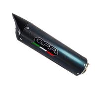 Gpr Exhaust Systems Tiburon Poppy Benelli Tnt 1130 08-16 Homologated Muffler Nero Homologated