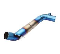 Silenziatore Per CBR1000RR Per CBR 1000R 2008 2009 2010 2011 2012 2013 2014 2015 2016 Tubo Di Scarico Per Motocicletta Con Raccordo Centrale Da 61 Mm Tubo Di Scarico(B)