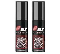 Silenziatore per Cinghia Motore Auto, Spray Antirumore per Cinghia Auto 100ml, Spray Lubrificante per Cinghia Auto, Protezione Antirumore e Riduzione dell'Attrito per Cinghia Auto, Camion, Cinghia (2