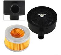 Silenziatore per filtro dell'aria Riduttore di rumore per compressore d'aria Accessori per pompe da 20 mm compatibili con compressori a pistone realizzati in plastica e carta