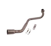 Silenziatore Per GROM MSX125 Per MSX 125 Per MSX 125 Per SF 2013 2014 2015-2020 Slip On Silenziatore Di Scarico Per Moto Contatto Tubo Centrale Senza Silenziatore(A)