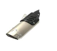 Silenziatore per moto Per CBR650F CBR300 Z250 Z400 Z900 Z800 R6 51mm Universale Fuga Moto Motocross Moto Di Scarico Silenziatore Del Tubo AK(TYPEA)