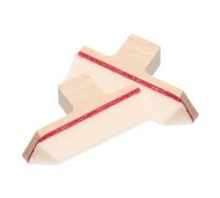 Silenziatore per Pianoforte Verticale 2 Pezzi per Accordatura | Legno e Tessuto, Design Multifunzione, Set di Manutenzione per Strumenti Musicali, Uso in Vari Scenari