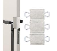 Silenziatore per porta, silenzioso, cuscino silenzioso, cuscino silenzioso, set da 3 pezzi, cuscino imbottito per porta del bambino, cuscino per porta del bambino, silenziatore che sbatte la porta